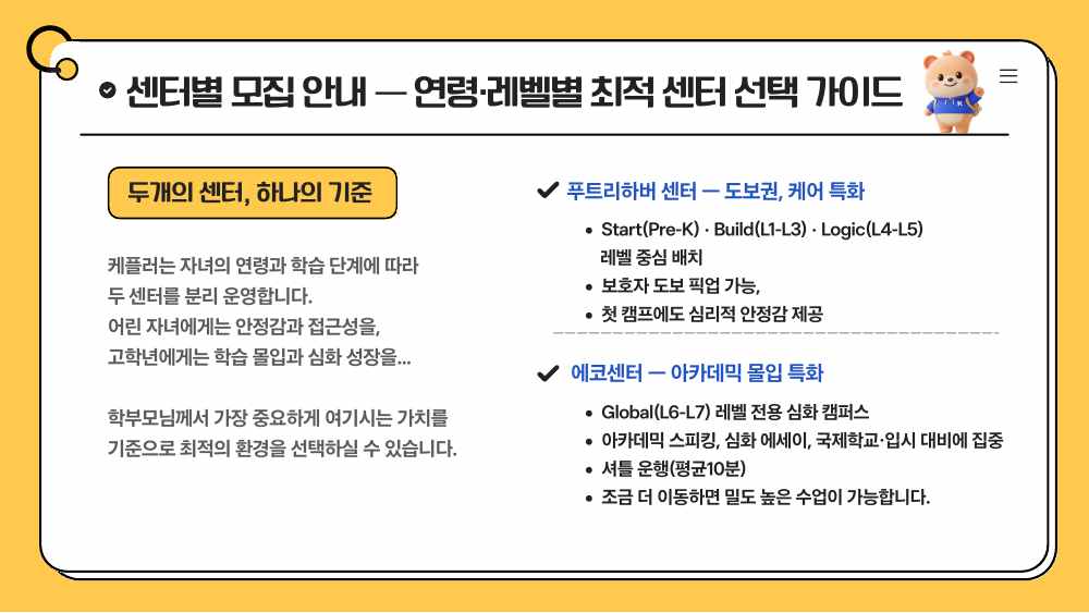 케플러 아카데미 · 국제학교 캠프 자료 12